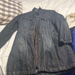 Denim Long Coat